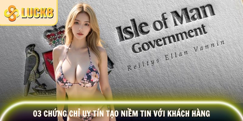 03 chứng chỉ uy tín tạo niềm tin với khách hàng