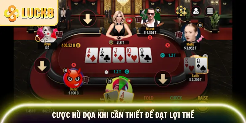Bluff Poker đúng lúc để lừa đối thủ và chiến thắng