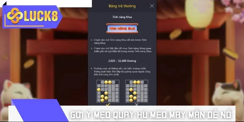 Hướng dẫn luật chơi Mèo May Mắn Dễ Nổ cho người mới