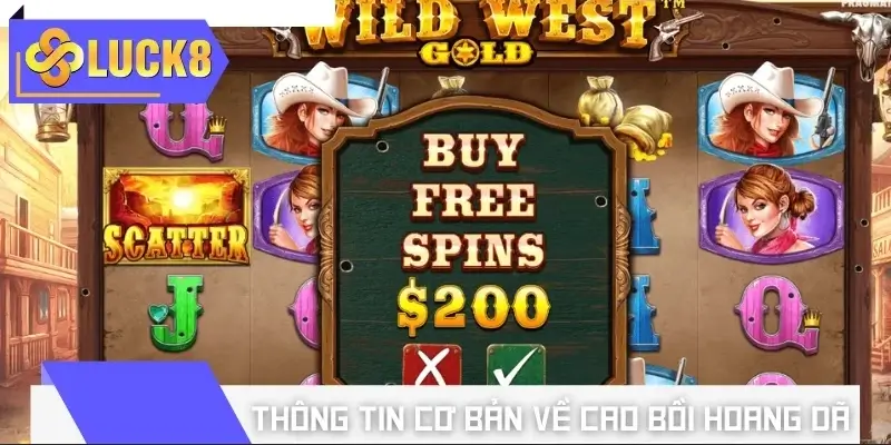 Thông tin cơ bản về slot Cao Bồi Hoang Dã